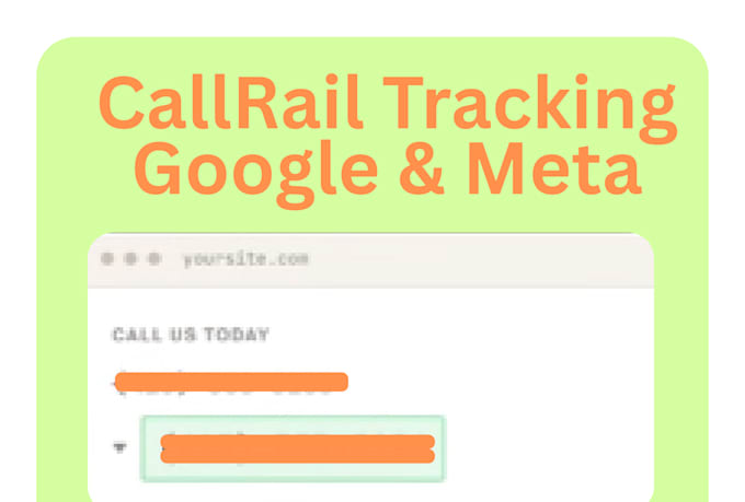 configure callrail call tracking and connect to google, facebook ads